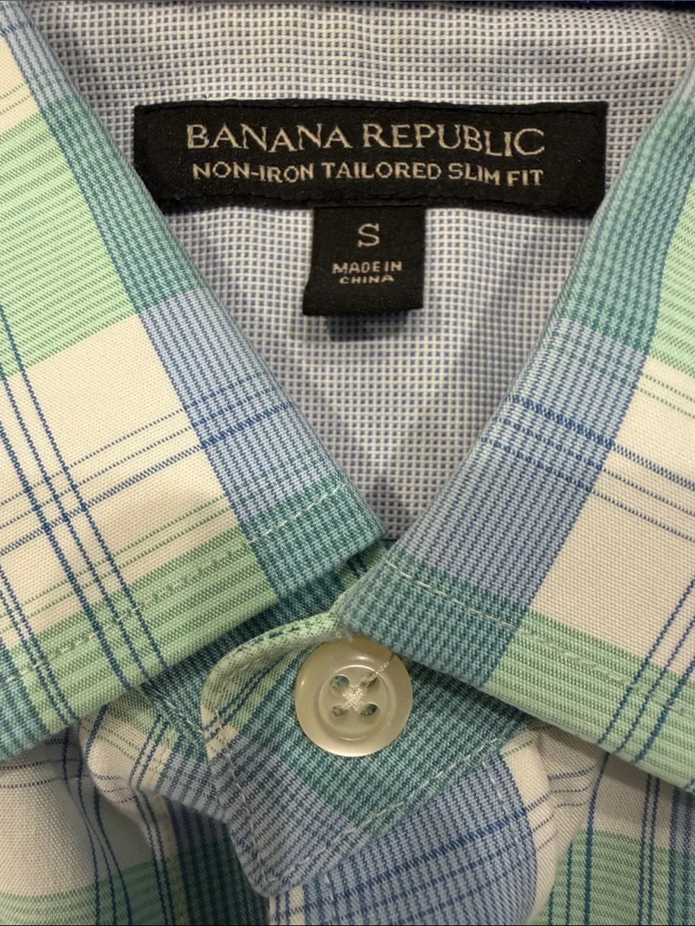 Banana Republic Non-Iron Tailored Slim Fit Shirt